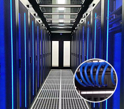 甘肅金昌紫金云數(shù)據(jù)中心的傲群機(jī)柜毛刷投入使用